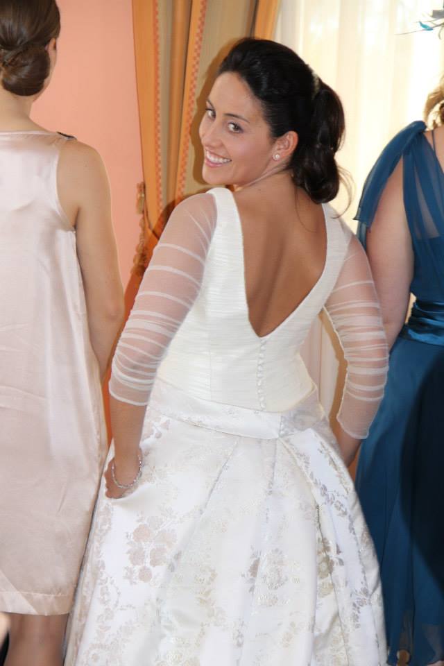 Brocado de seda fallera